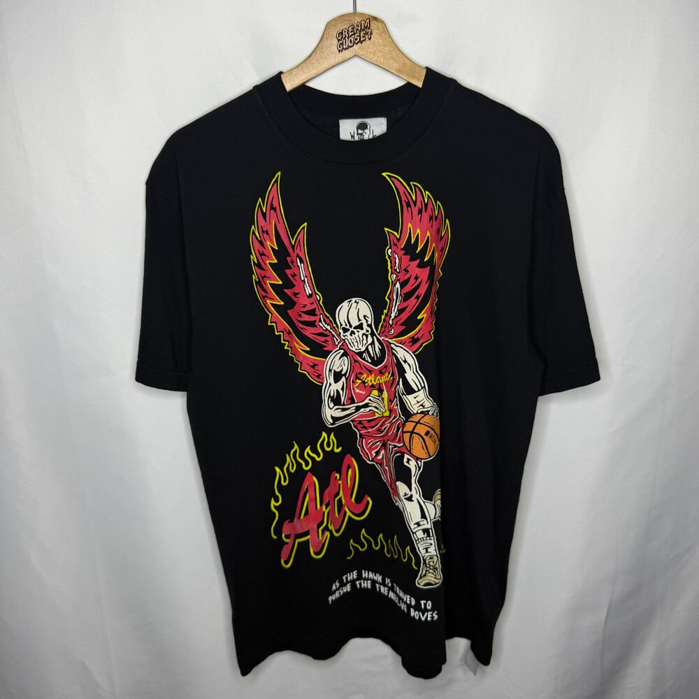 Warren Lotas WL Hammer NBA ATL Atlanta Hawks Trae Young Tee M